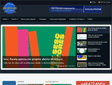 Tablet Screenshot of paraty.com